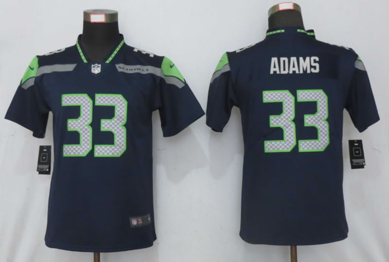 Women Nike Seattle Seahawks 33 Adams Blue Vapor Untouchable Limited Jersey,We sell and wholesale Women Nike Seattle Seahawks 33 Adams Blue Vapor Untouchable Limited Jersey on line form chian!